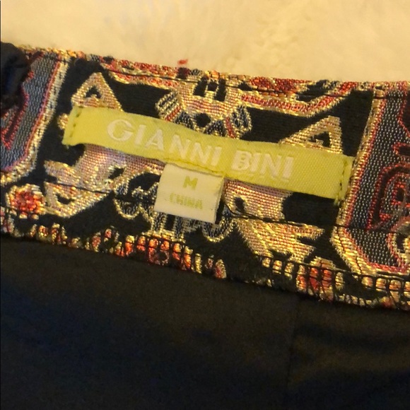 Gianni Bini gold medium a line skirt - Picture 3 of 3